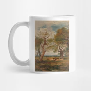 Landscape with Figures by John Linnell Mug